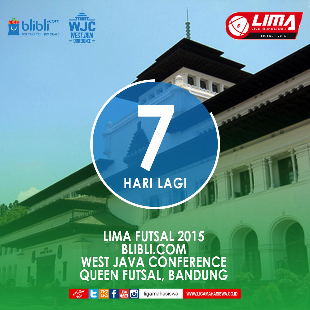 &#91;LIMA&#93; Liga Mahasiswa Futsal 2015 NOW OPEN REGISTRATION!