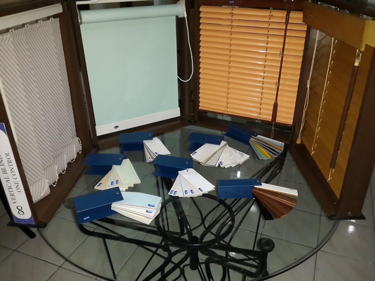 Kerjasama produk interior, tirai / penutup jendela
