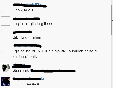 STOP BULLY MARSHANDA GILA !!