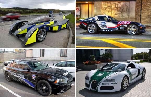 Mobil Polisi Terkencang di Dunia