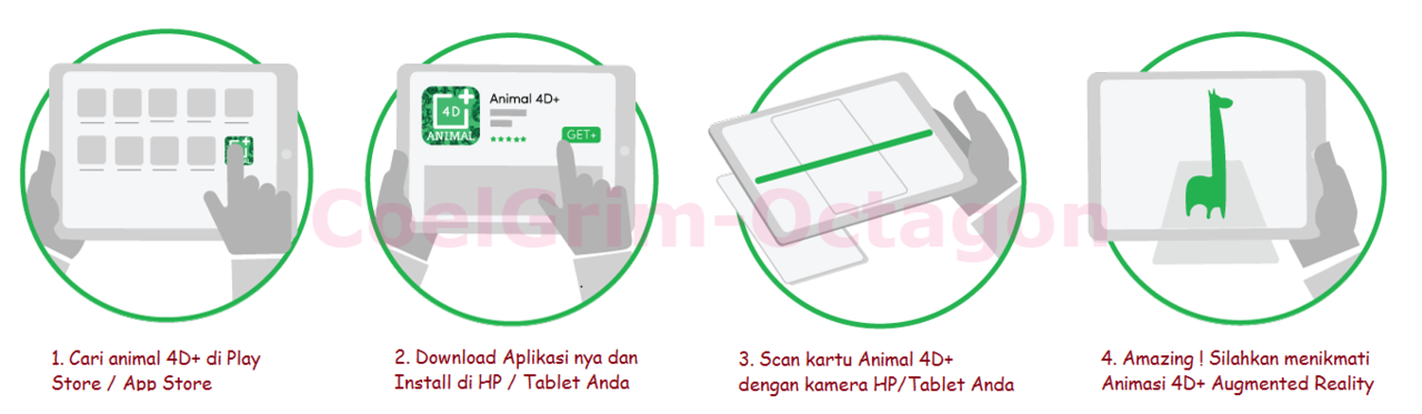 Reseller / Dropshiper, Kartu Animal 4D+ & Octaland 4D+ dari Octagon