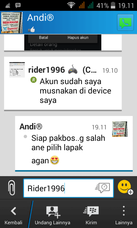 testimoni penjual id dan gems clash of clans rider1996