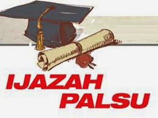 SIAPA YANG SUKA BELI IJAZAH PALSU ?