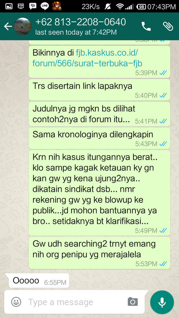 Kasus PENIPUAN ONLINE dgn MODUS PENCUCIAN UANG!! (Udah banyak korban gan!!)