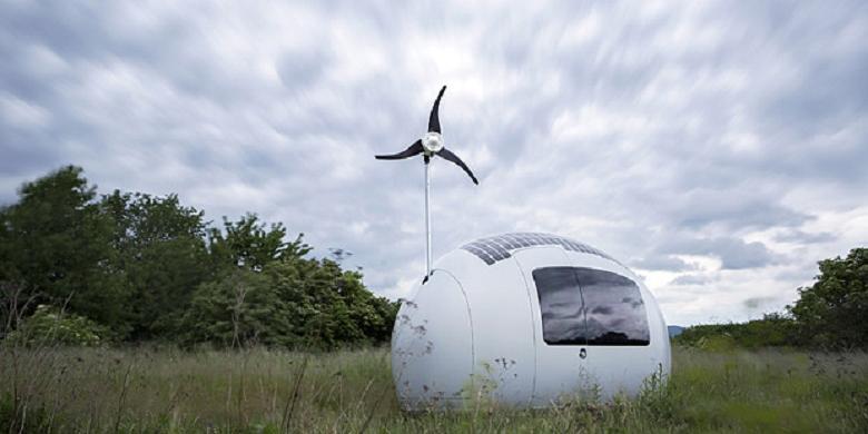 Ecocapsule atau Rumah Kapsul ini adalah Rumah Masa Depan
