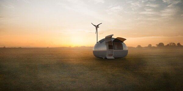Ecocapsule atau Rumah Kapsul ini adalah Rumah Masa Depan