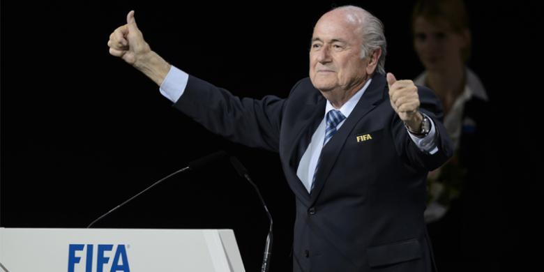 BREAKING NEWS!!!.SEPP BLATTER MENGUNDURKAN DIRI DARI JABATAN PRESIDEN FIFA