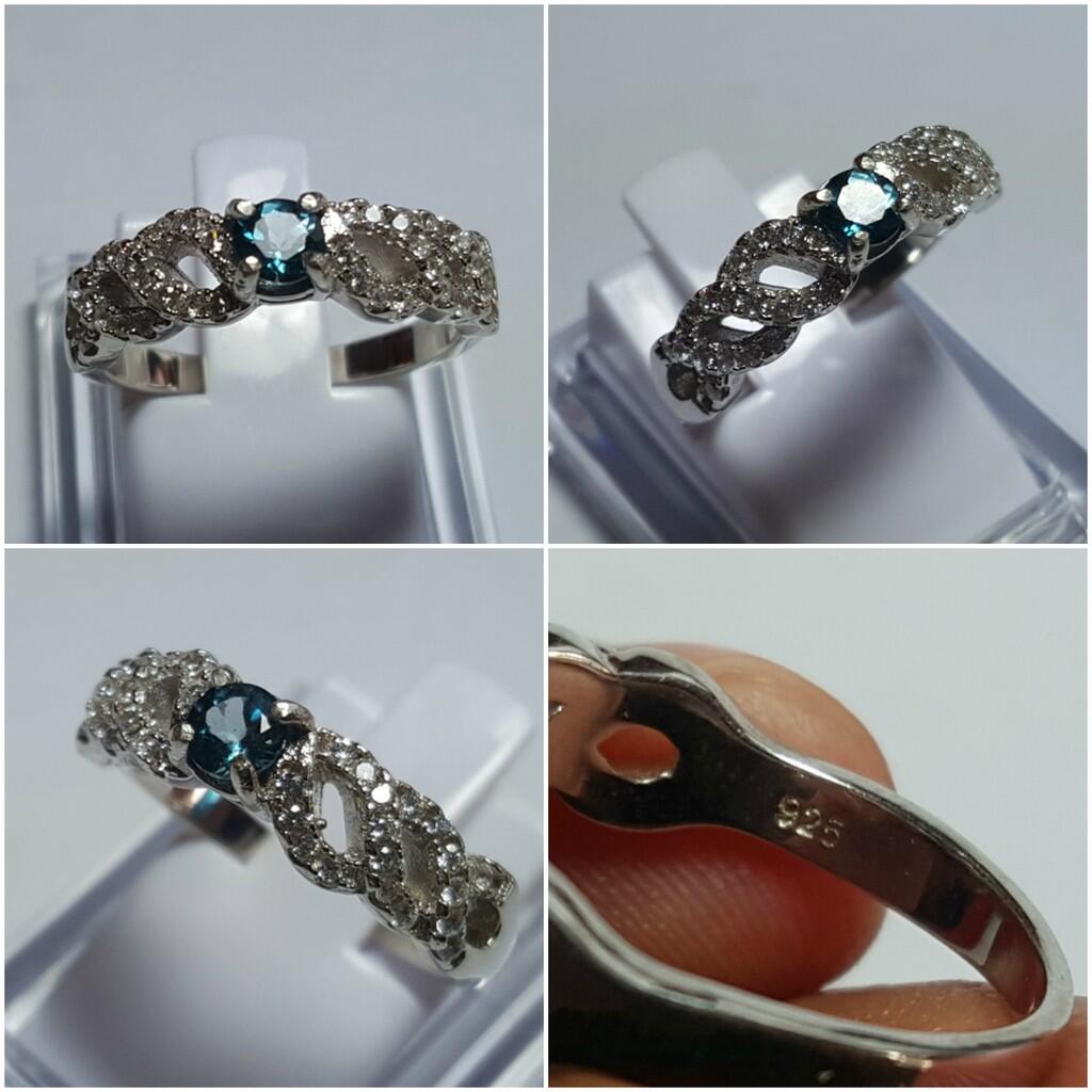 LELANG GARUDA! GELARAN RACUN TANGGAL MUDA! TOP GEMSTONE IN SILVER 925