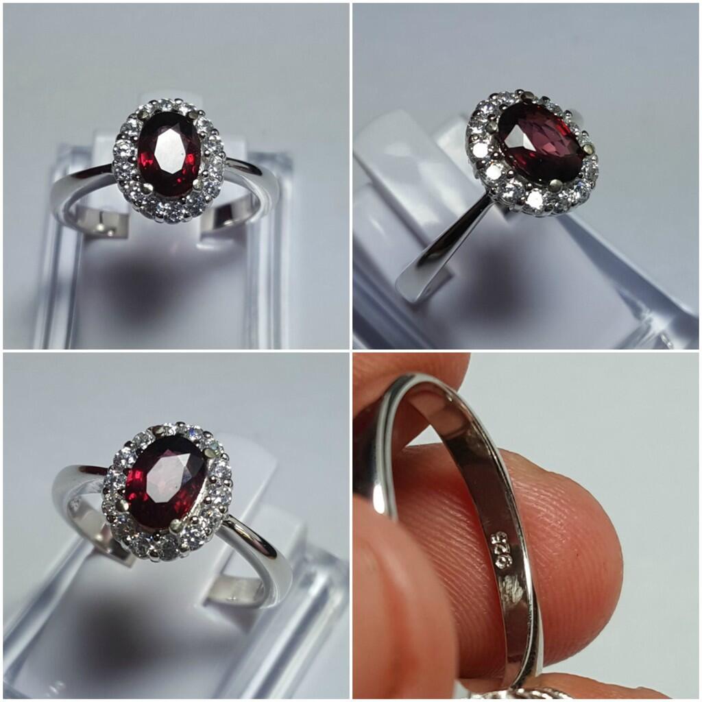 LELANG GARUDA! GELARAN RACUN TANGGAL MUDA! TOP GEMSTONE IN SILVER 925