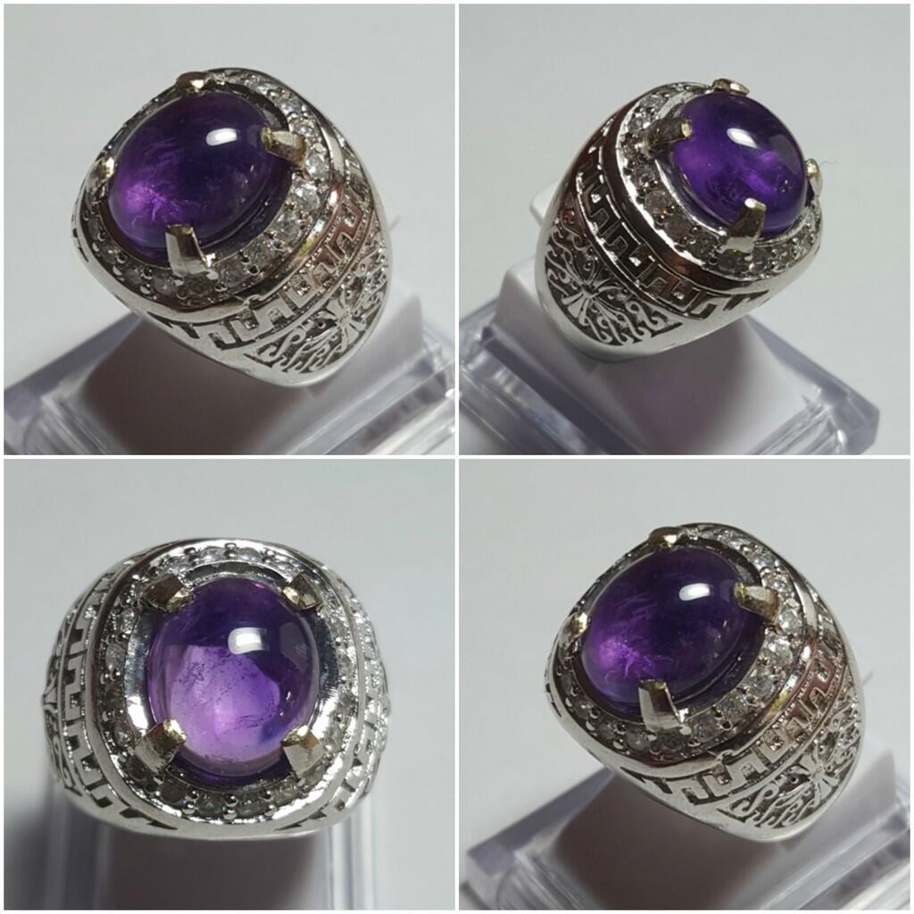 LELANG GARUDA! GELARAN RACUN TANGGAL MUDA! TOP GEMSTONE IN SILVER 925