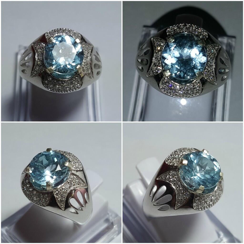 LELANG GARUDA! GELARAN RACUN TANGGAL MUDA! TOP GEMSTONE IN SILVER 925