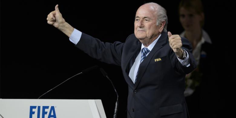 Sepp Blatter Mundur sebagai Presiden FIFA