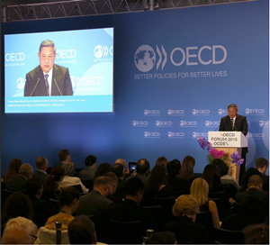 &#91;RI 6&#93; Setelah Resmikan Kantor OECS, SBY menjadi Key Note Speaker di Forum OECD Paris