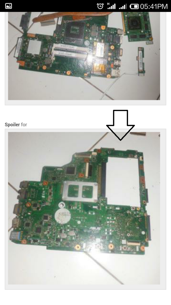 Reload2014 Penipu Terbaru di 2015 !!!... MOBO (Motherboard) Rusak DiJUAL !!!