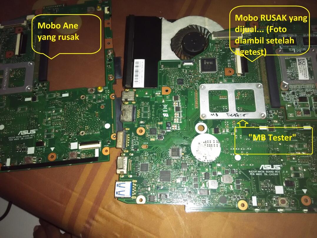 Reload2014 Penipu Terbaru di 2015 !!!... MOBO (Motherboard) Rusak DiJUAL !!!