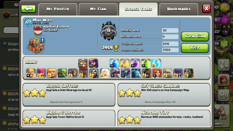 ID COC Level 97-jalan trus... TH9 Max Deff..
