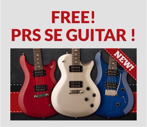 GUITAR PRS GRATIS, MASUK !!!