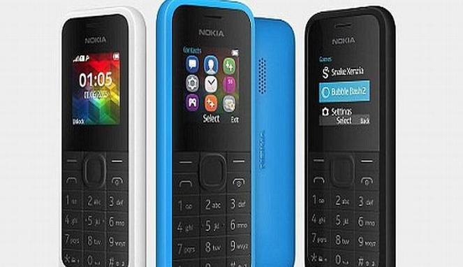 Nokia 105, Ponsel Murah dengan Daya Tahan Baterai 30 Hari