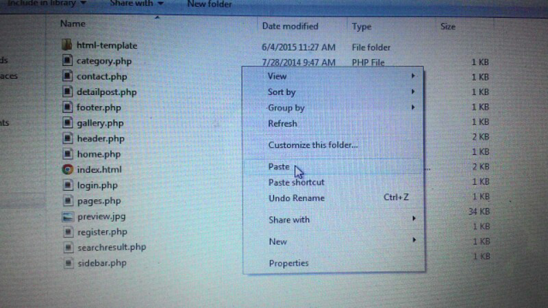 Part 2 - Custom template popojicms