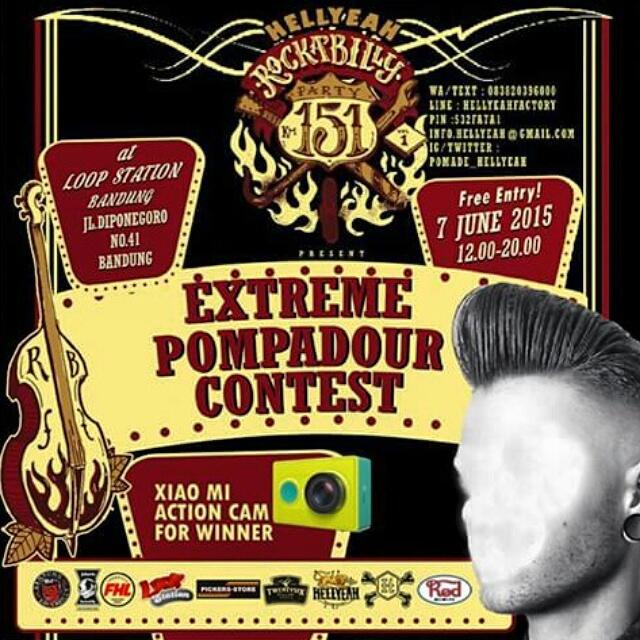 Hellyeah Factory Present "Extreme Pompadour Contest"