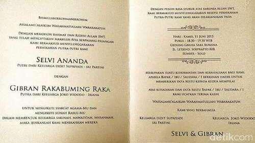 3 Ribu Personel Polri-TNI akan Amankan Pernikahan Gibran-Selvi