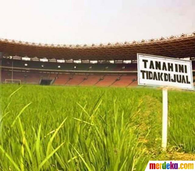 Meme Kocak Sindir Kisruh Sepakbola Indonesia, Ada GBK Jadi Sawah