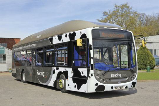 Bus Bertenaga Kotoran Sapi Sudah Diresmikan di Inggris, Indonesia Kapan?