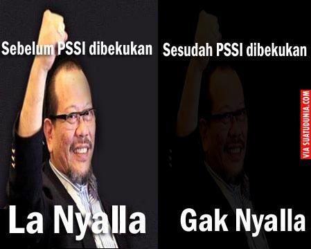 Gambar Lucu La Nyalla Pasca dibekukan, Gak Ngakak Ane BEKUKAN!!