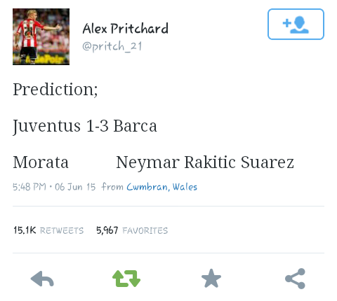 BARCELONA v JUVENTUS