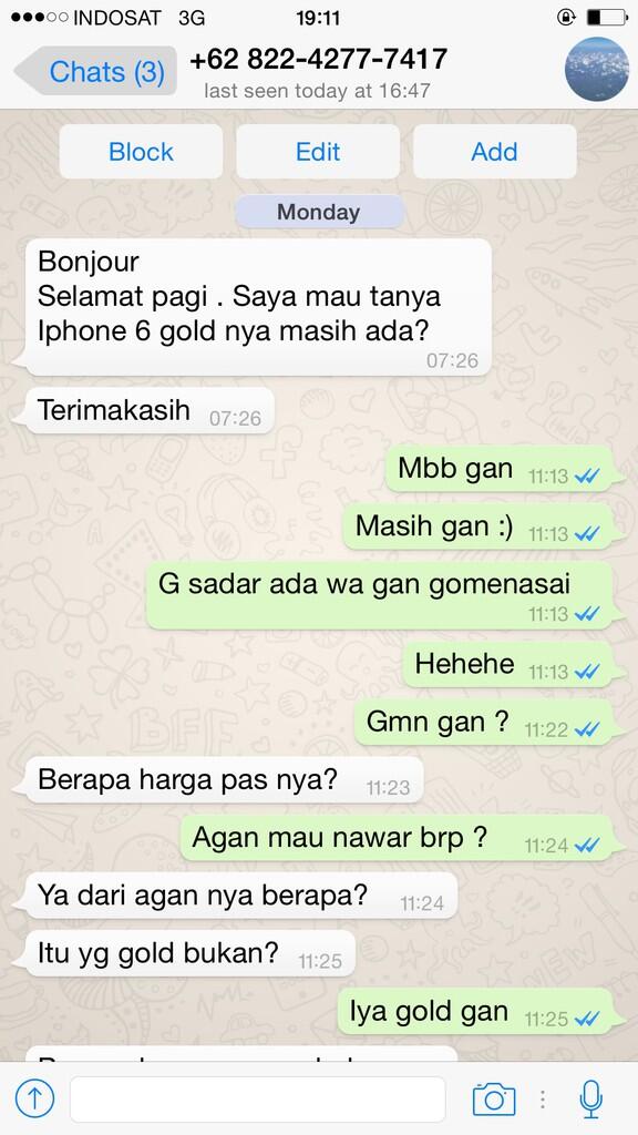 lanjutan thread yang katanya kemaren hoax mengenai buyers yang kurang ajar