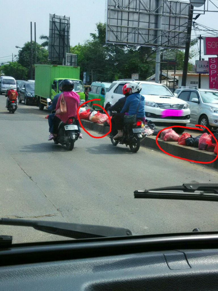 ini tong sampah atau jalan sih ?