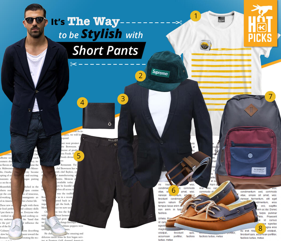 Hot Picks: It's The Way to be Stylish with Short Pants