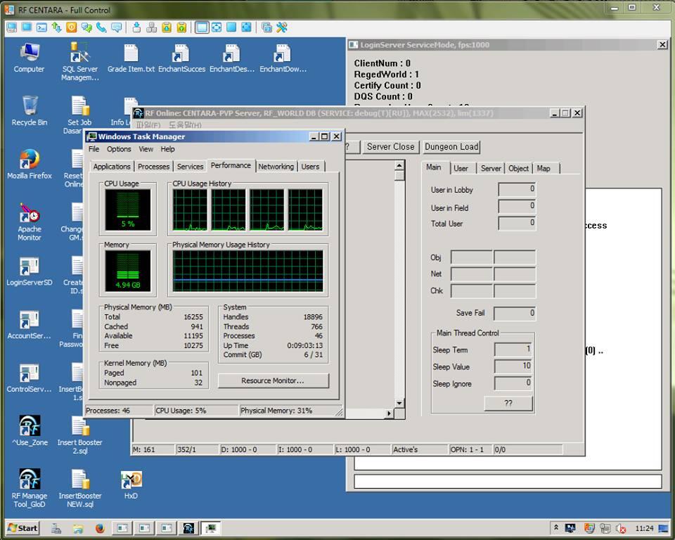 RF CENTARA 2.2.3.2 PVP Server Ready For Up 11-06-2015