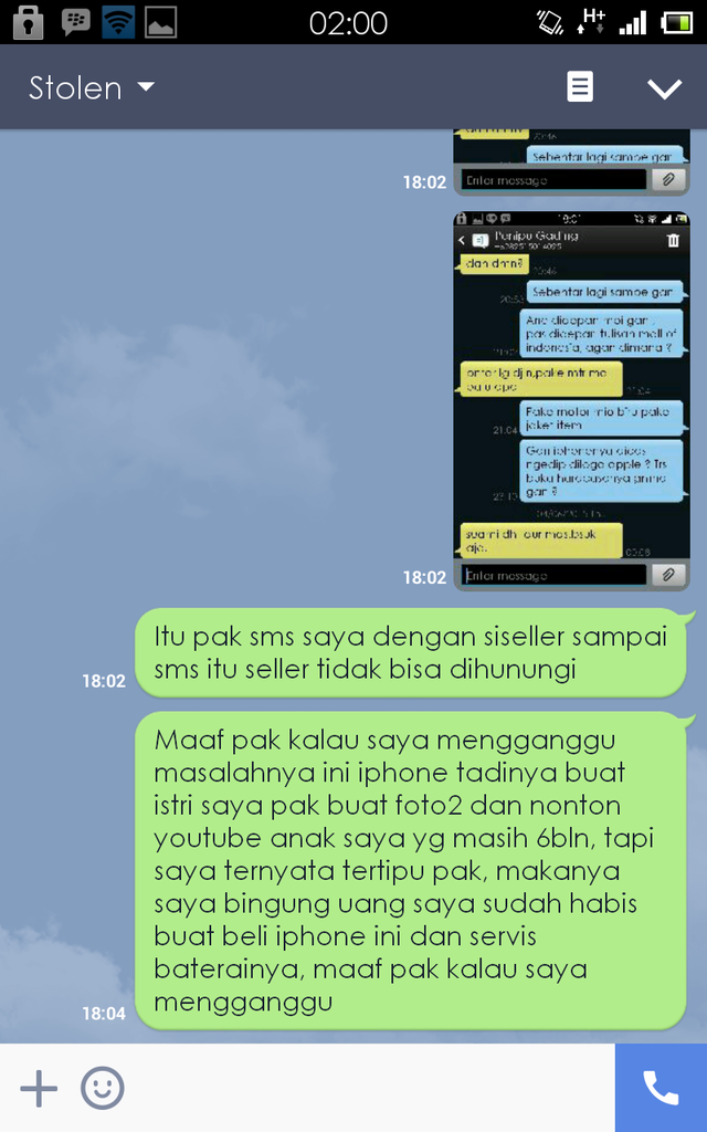 HATI-HATI MEMBELI IDEVICE GAN &amp; SIST !! JANGAN SAMPE KEJADIAN KAYA ANE