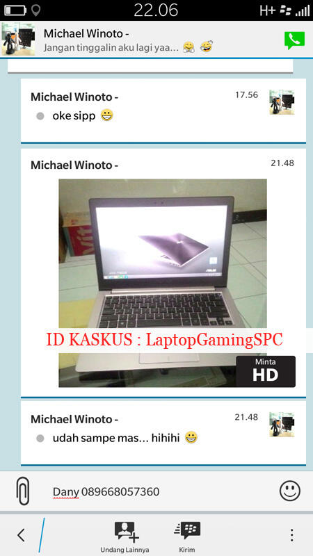 Testimonial dan Feedback > GamerJakarta.com - Laptop Gaming Specialist