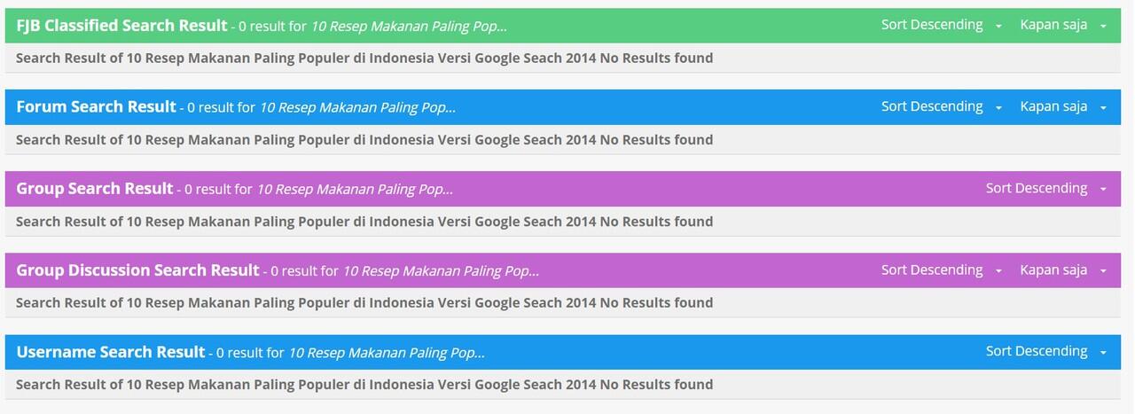 10 Resep Makanan Paling Populer di Indonesia Versi Google Seach 2014