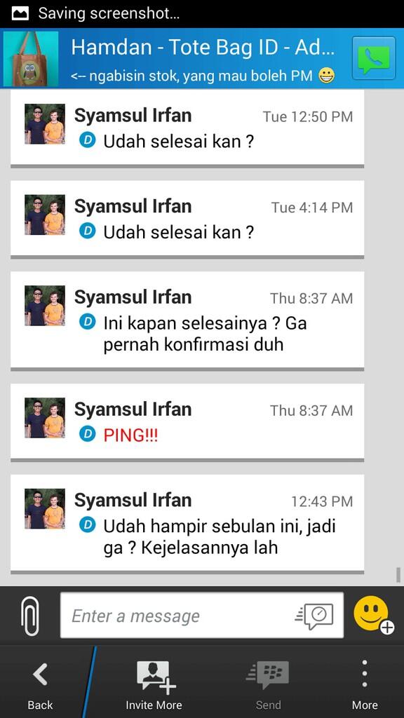 SURAT TERBUKA untuk @TOTEBAGID yang tidak profesional