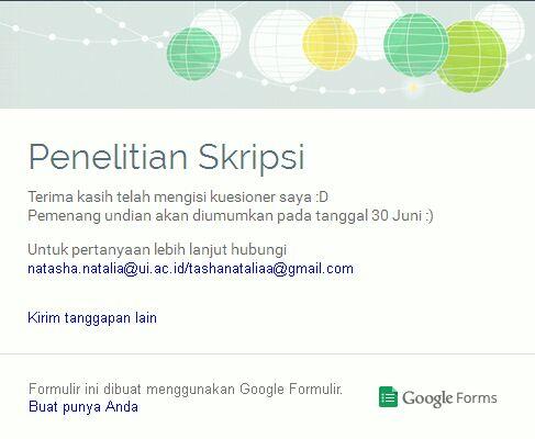 &#91;NEED HELP&#93; Kuesioner Skripsi : Khusus untuk pengguna LAZADA