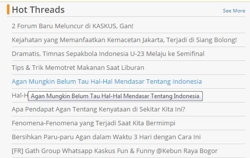 Hal-Hal Mendasar Tentang Indonesia Yang Justru jarang Kita Ketahui