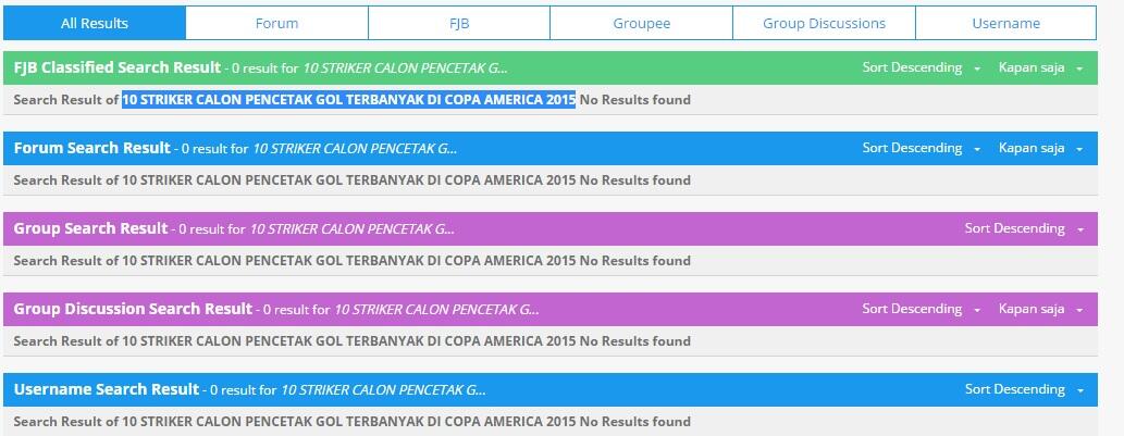 10 STRIKER CALON PENCETAK GOL TERBANYAK DI COPA AMERICA 2015