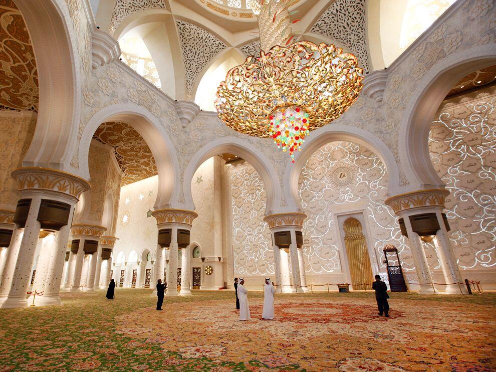 Keindahan Masjid Sheikh Zayed, Masjid terindah di dunia