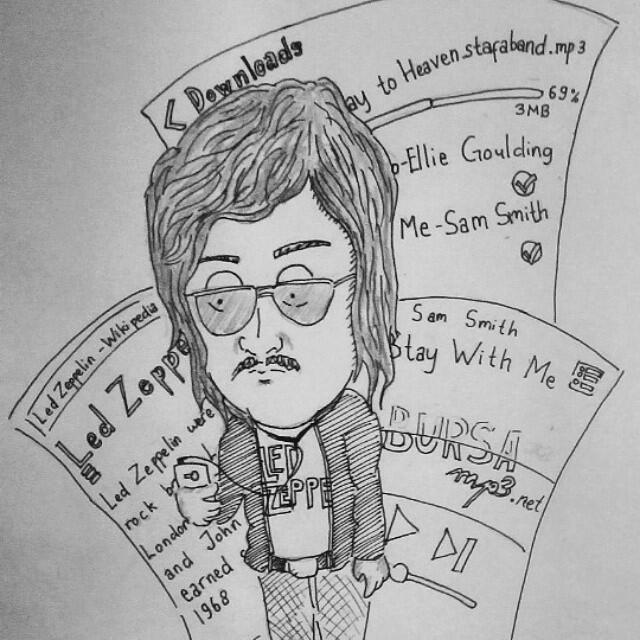KOMIK buatan ane tentang kehidupan sehari2,fakta dan fenomena ROCKNROLL, PUNK, METAL