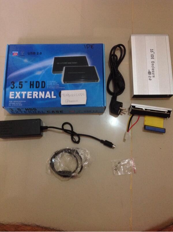 Terjual Jual casing hardisk/enclosure hardisk (rubah 