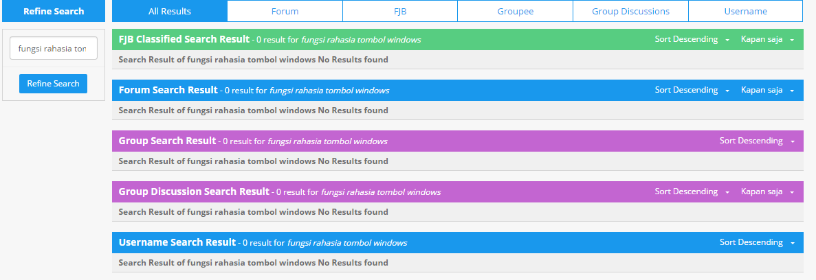 Fungsi Rahasia Tombol Windows