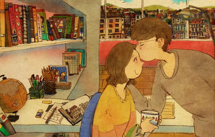 Cinta Itu Sederhana. Tak Usah Dipersulit Dengan Kata-kata Indah