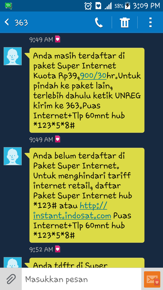 Trik curang indosat super internet