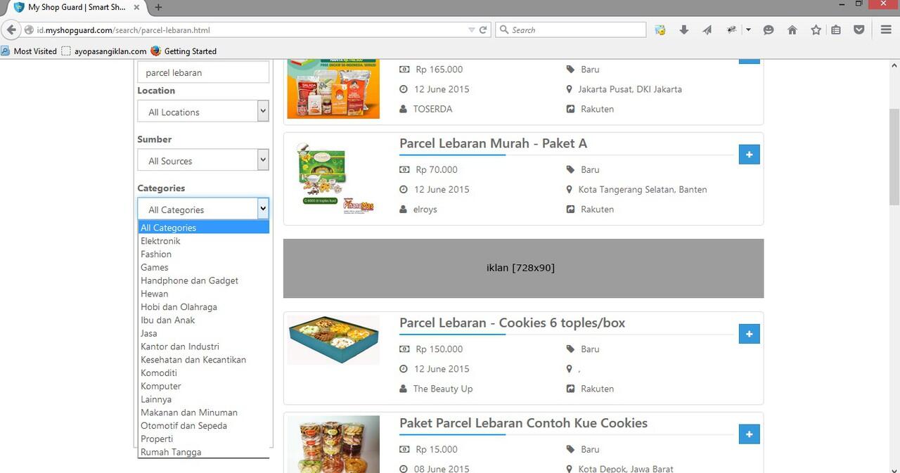 Muncul situs perbandingan harga MYSHOPGUARD.COM