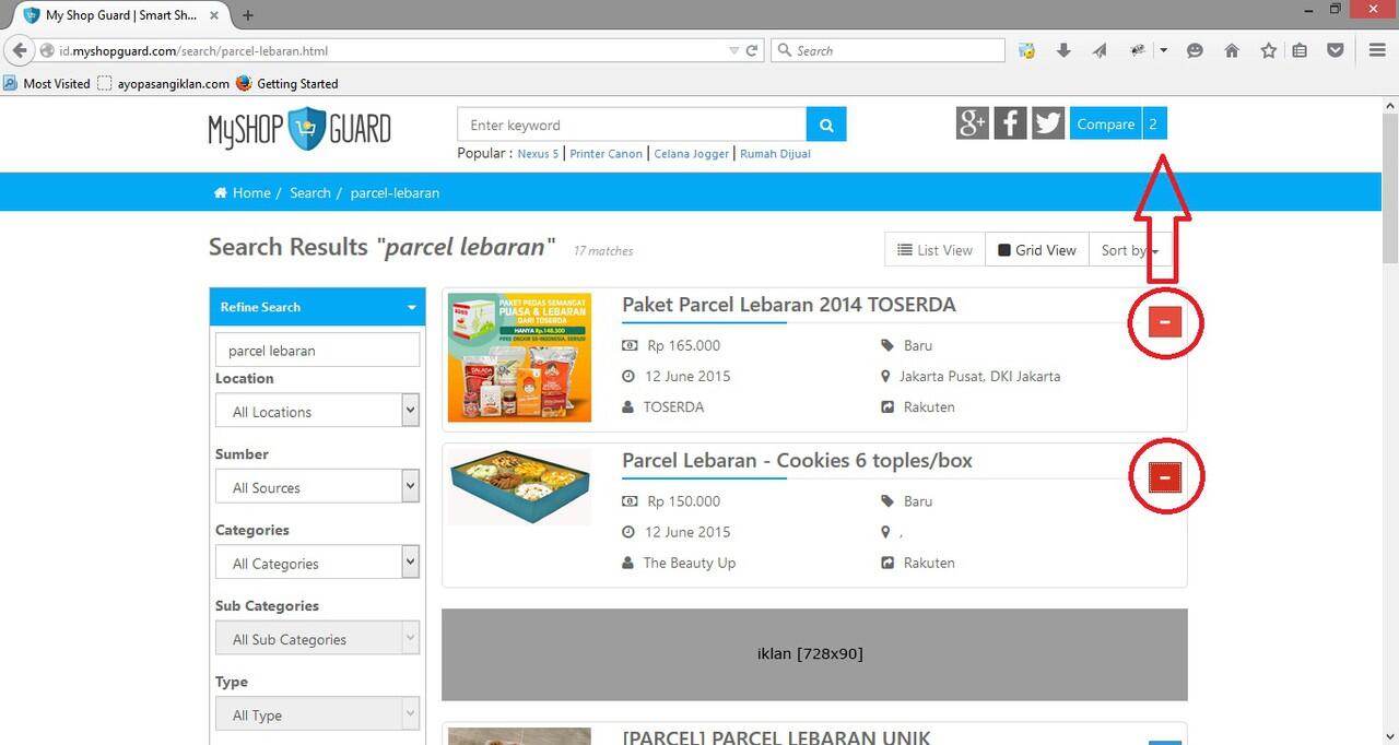 Muncul situs perbandingan harga MYSHOPGUARD.COM