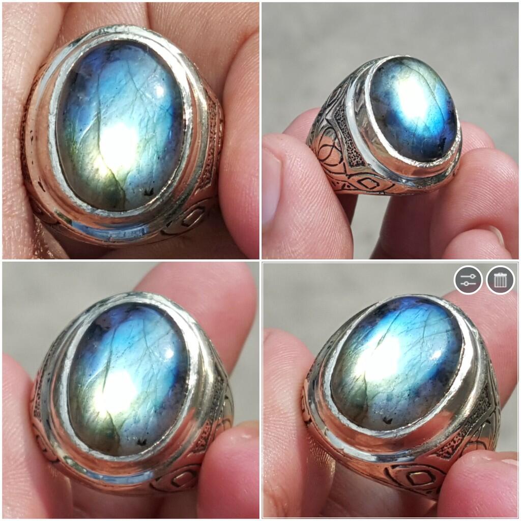 LELANG ANTI MAINSETRUM! (BLACK DIAMOND, FIRE OPAL, TOP GEMS IN SILVER 925, DLL!!)