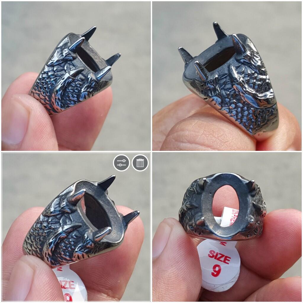 LELANG ANTI MAINSETRUM! (BLACK DIAMOND, FIRE OPAL, TOP GEMS IN SILVER 925, DLL!!)
